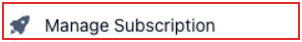 Manage Subscription in the Eureka account menu, outlined in red