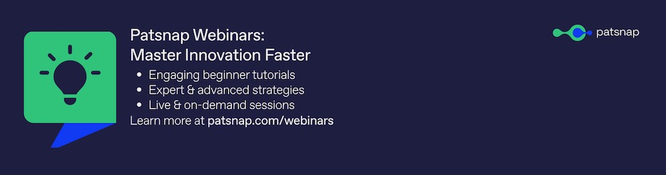 Go to patsnap.com/webinars